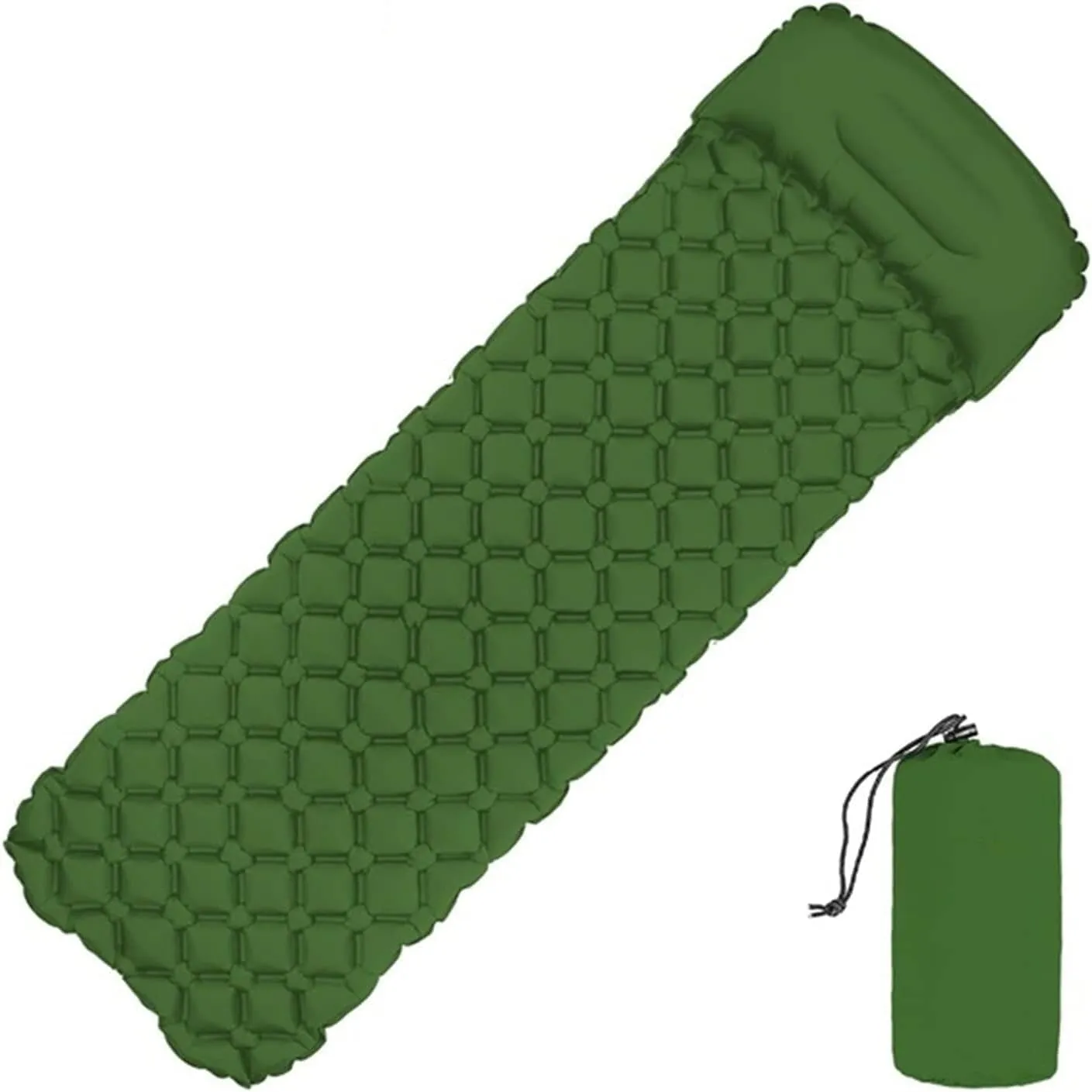 Sleeping Pad Fast Filling Air Bag Camping Mat Inflatable Mattress, Camping Sleeping Mat (Color : A)