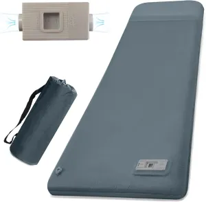 Sleeping Pad, Self Inflating Sleeping Pad for Camping with Electric Pump, Camping Mattress Compact for Backpacking Hiking Traveling Tent - Ultralight Air Mattress