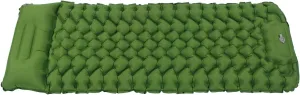 Sleeping Pad,Camping Sleeping Pad,Foot Pump Inflatable Sleeping Pad with Storage Bag Ergonomic Design Camping Air Mattress for Office Outdoor Camping(Green)