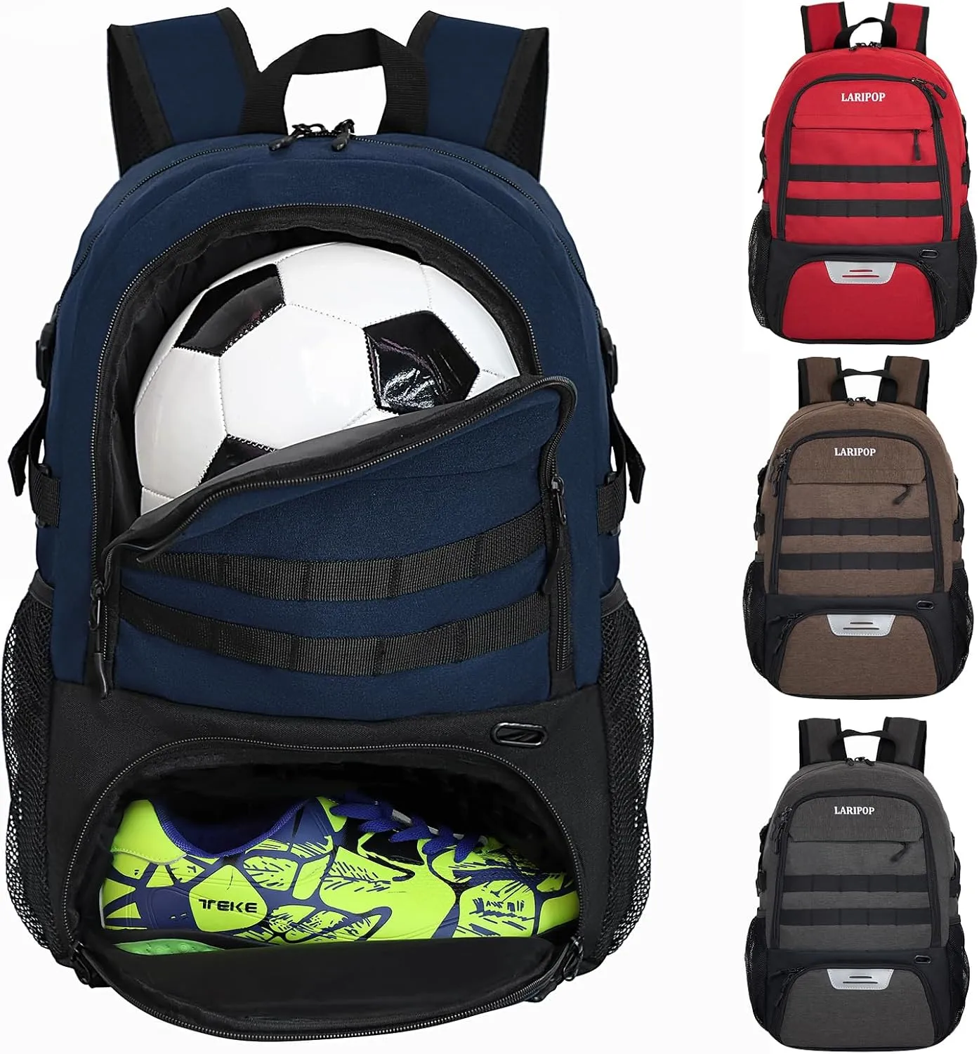 Soccer Backpack,Basketball Backpack for Basketball Accessories Training Equipment Fits Volleyball,Soccer,Sports Gifts