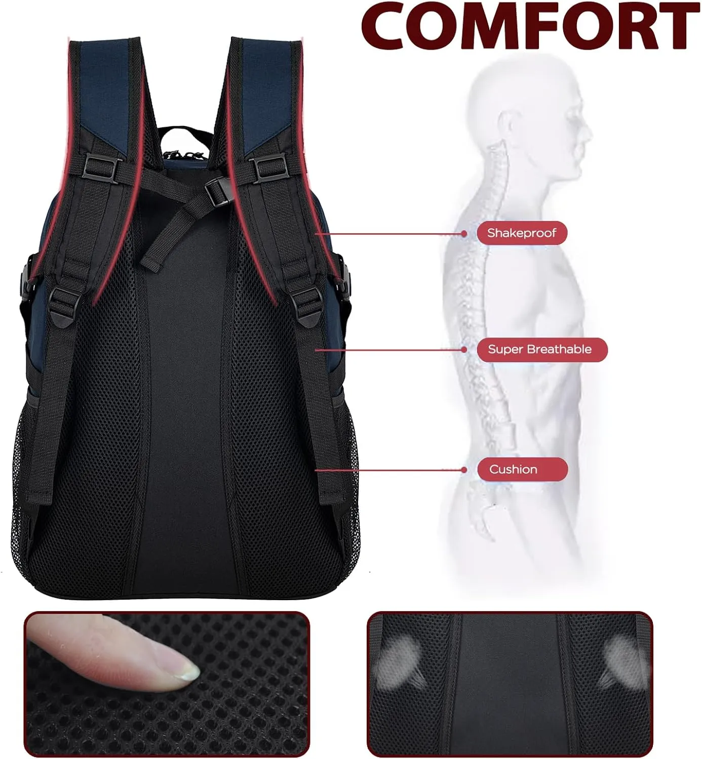 Soccer Backpack,Basketball Backpack for Basketball Accessories Training Equipment Fits Volleyball,Soccer,Sports Gifts