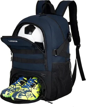 Soccer Backpack,Basketball Backpack for Basketball Accessories Training Equipment Fits Volleyball,Soccer,Sports Gifts
