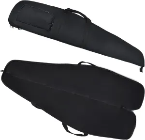 Soft-Rifle-Case Gun-Bag Shotgun case 44/48/52Inches with Zippered Accessory Pockets Adjustable Shoulder for Rifle Carrying Case Storage and Transport