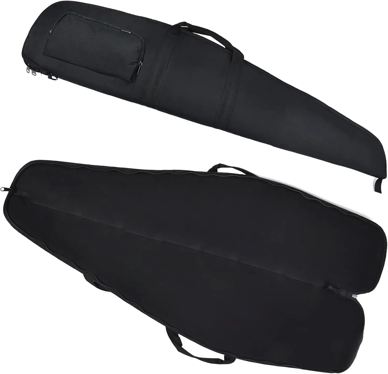 Soft-Rifle-Case Gun-Bag Shotgun case 44/48/52Inches with Zippered Accessory Pockets Adjustable Shoulder for Rifle Carrying Case Storage and Transport