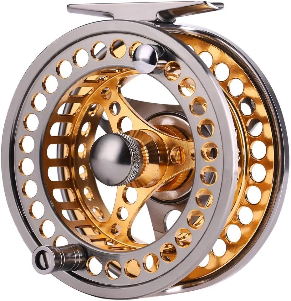 Sougayilang Fly Fishing Rod Reel Combos with Lightweight Portable Fly Rod and CNC-machined Aluminum Alloy Fly Reel,Fly Fishing Complete Starter Package