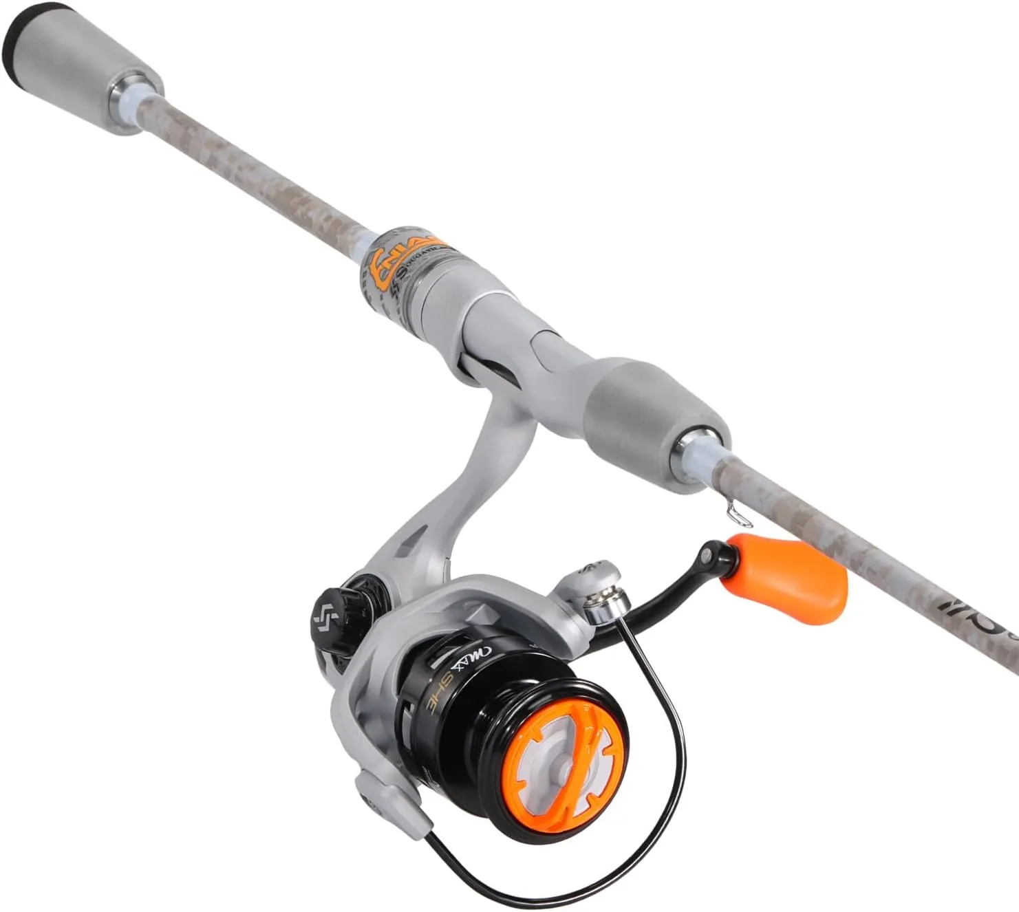 Sougayilang Spinning& Casting Fishing Rod Combos with Graphite 2Pc Blanks Fishing Reel for Bass Fishing