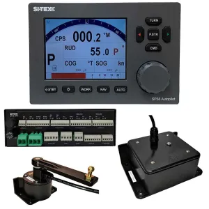 SP38-2 Autopilot Core Pack Including Flux Gate Compass & Rotary Feedback, No Pump