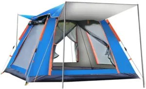 Spacious and Lightweight Outdoor Spring-Type Automatic Quick-Open Tent 4-5 People Double-Layer Tent Outdoor Mountain Camping Tent Outdoor Tent
