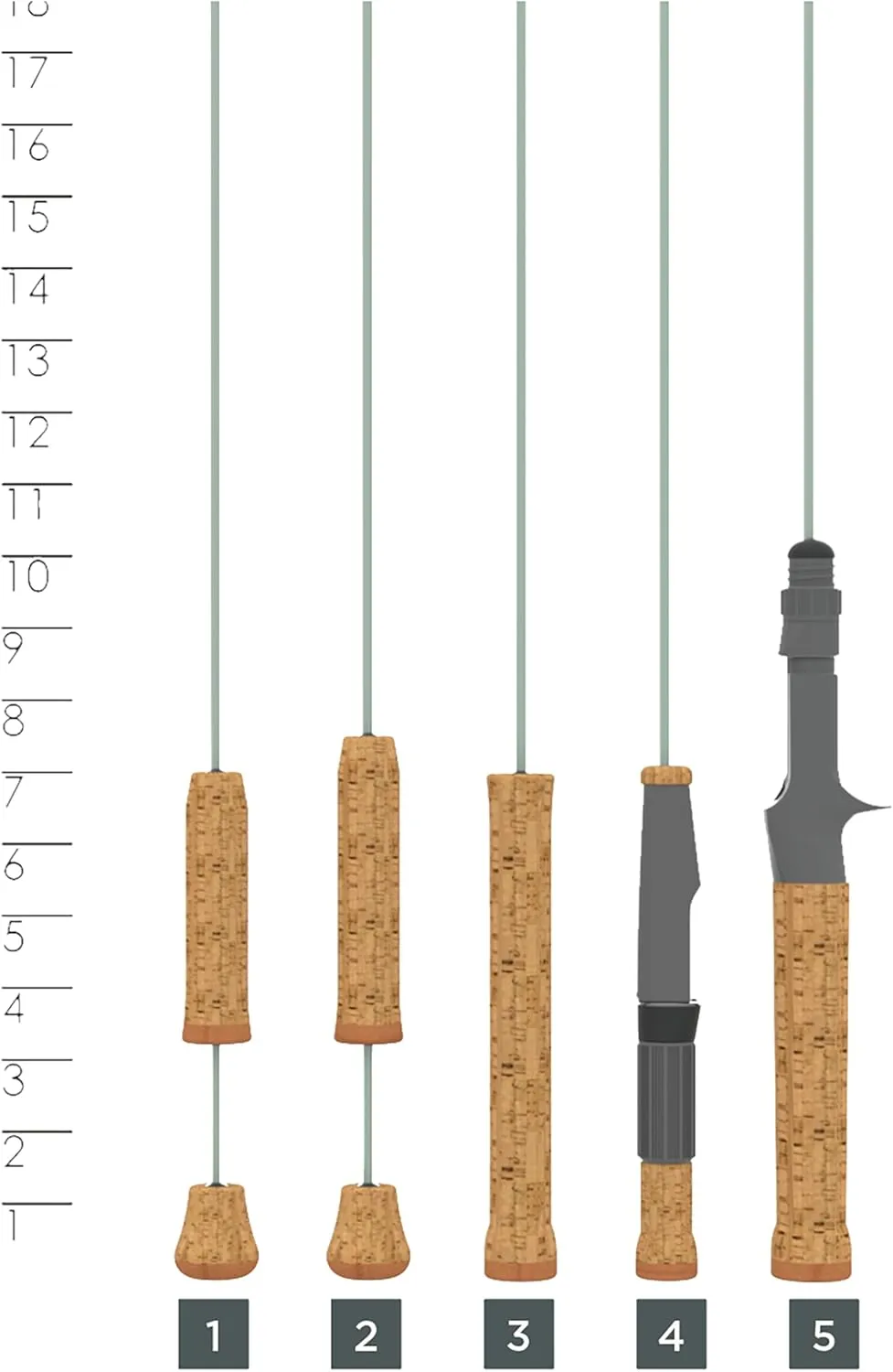 St. Croix Rods Skandic Ice Rod, High Performing, Durably Sensitive Ice Rod, Made in The USA