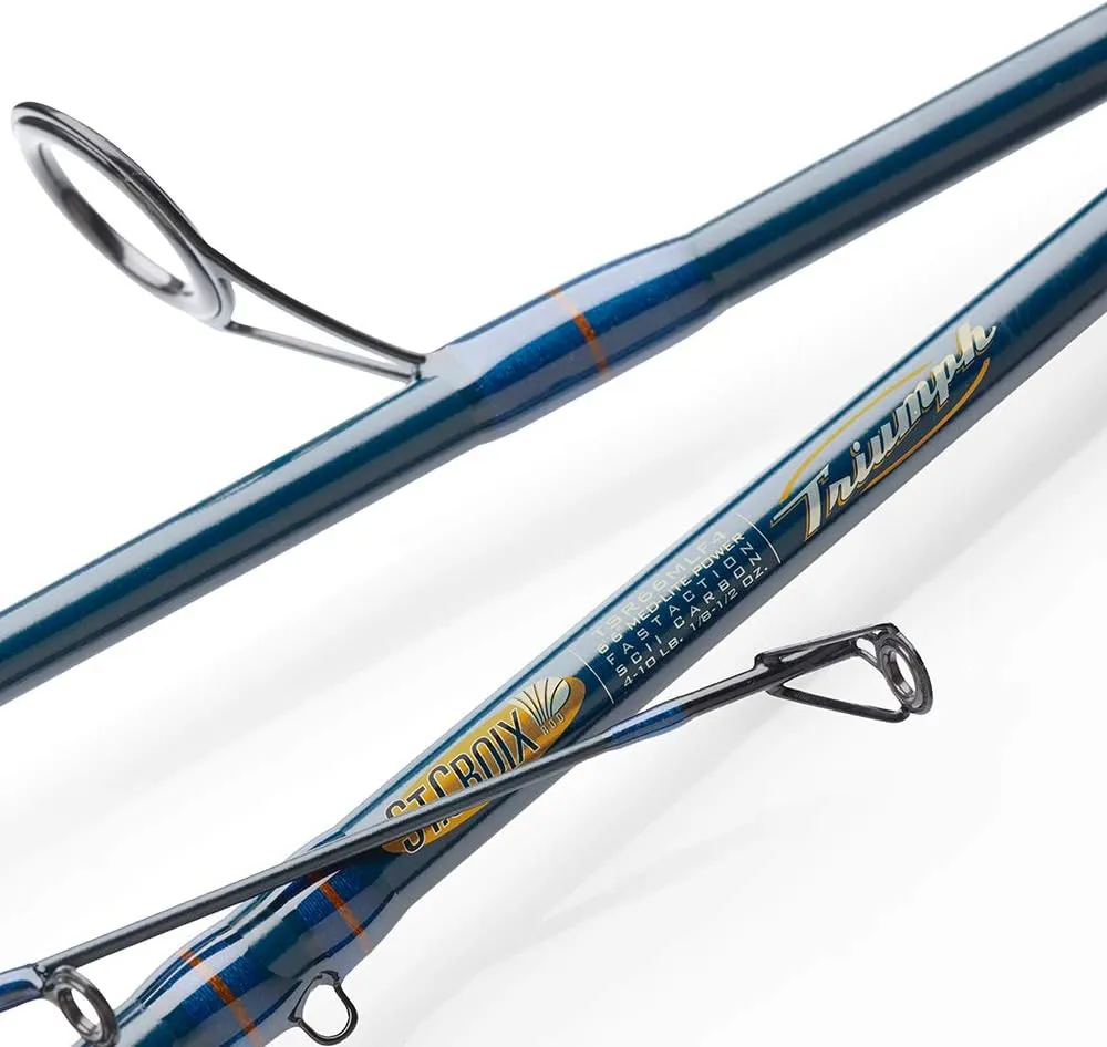 St. Croix Rods Triumph Travel Spinning Rod, TSR Travel, Expertly Crafted, Premium Quality Spinning Rod