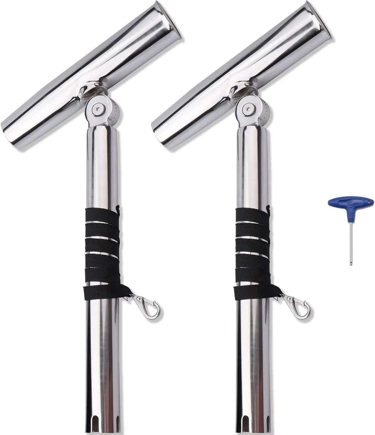 Stainless Steel Fishing Rod Holder Outrigger for Marine Yacht, Boat, Kayak, Camper, Truck, RV