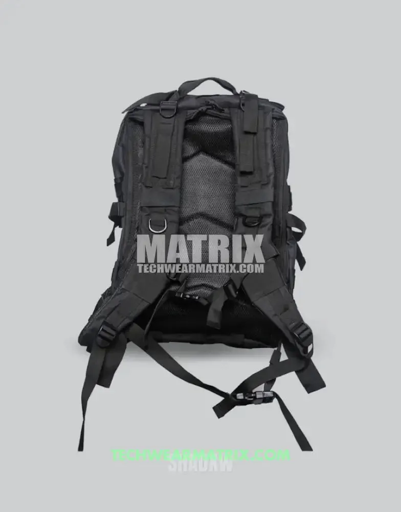 Stylish Black Tactical Backpack for
