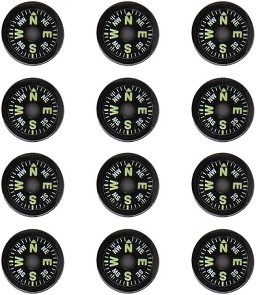 Sun Company Compass Capsules - Pack of 12 Compasses | Different Sizes and Grades Available