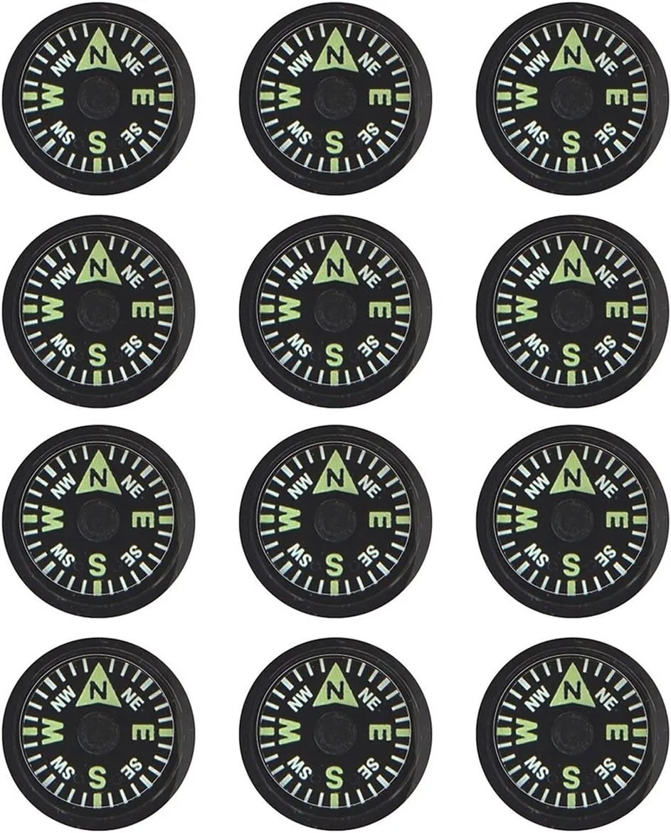 Sun Company Compass Capsules - Pack of 12 Compasses | Different Sizes and Grades Available