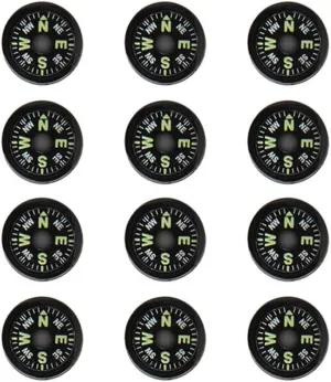 Sun Company Compass Capsules - Pack of 12 Compasses | Different Sizes and Grades Available