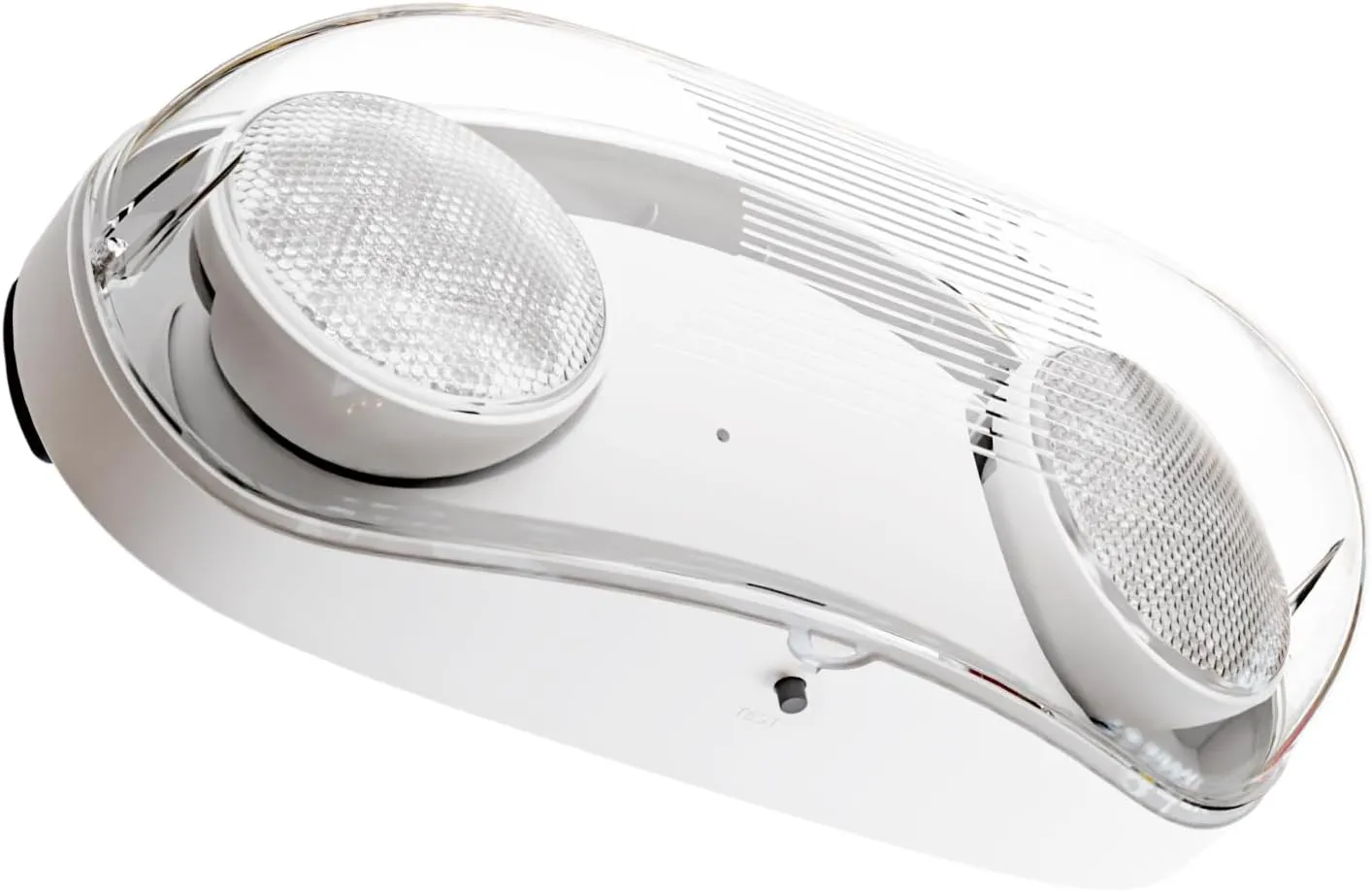 Sunco LED Outdoor Emergency Light, 2-Head Adjustable Wet Rated Exit Lights With Battery Backup, Egress Light, Fire Resistant, 2.4W, 400 LM, 6500K CCT, AC120-277V, UL