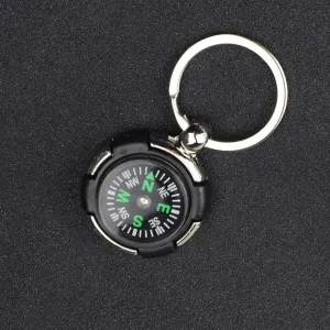 Super Portable Travel Compass Keychain,Waterproof Compass,Travel Backpack Pendant,Essential Tools for Camping