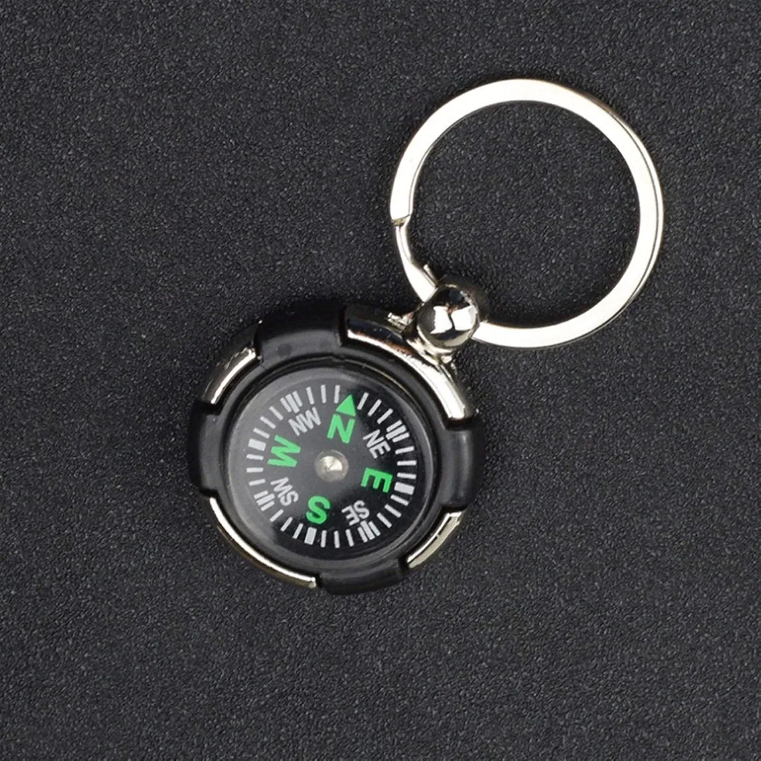 Super Portable Travel Compass Keychain,Waterproof Compass,Travel Backpack Pendant,Essential Tools for Camping