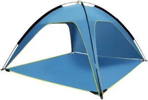 SUPVOX 1pc Instant Camping Tent Spacious Sided Canopy Mat for Outdoor Activities Easy Setup Lightweight and Polyester for Beach Hiking Picnics and Family Gatherings