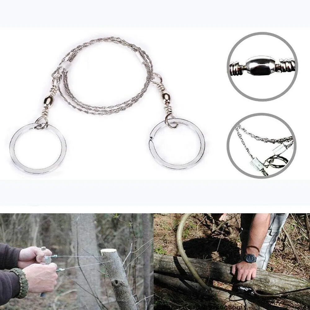 Survival Fire Starting Molle Bag Fatwood Ferro Rod Knife Saw Emergency Camping Hiking Fishing Bushcraft Outdoorsman Kaeser Wilderness Supply