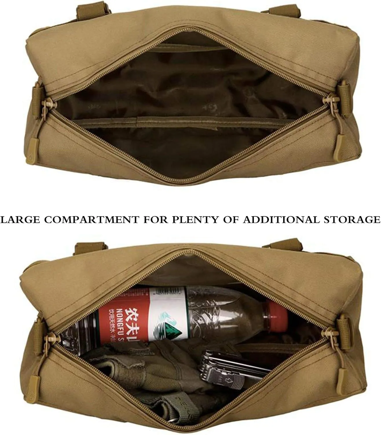 Tactical Admin Pouch Large Capacity Versatile Modular Pouch EDC Carry Bag Tool Holder Tactical Waist Bags Utility Pouch Increment Pouch Short Trips Bag