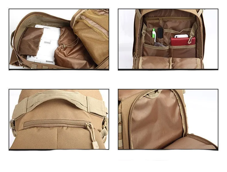 Tactical Assault Backpack for Outdoor Hiking and Army Enthusiasts