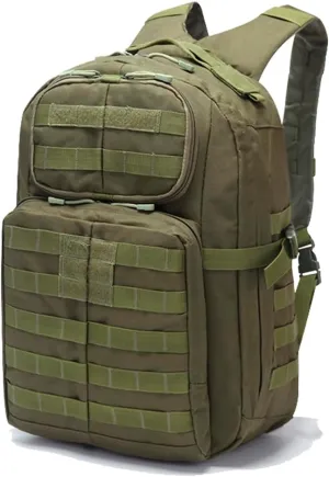 Tactical Backpack 42L Rucksack 3 Day Assault Pack Molle Bug out Day Pack Bag for Hunting Hiking Trekking