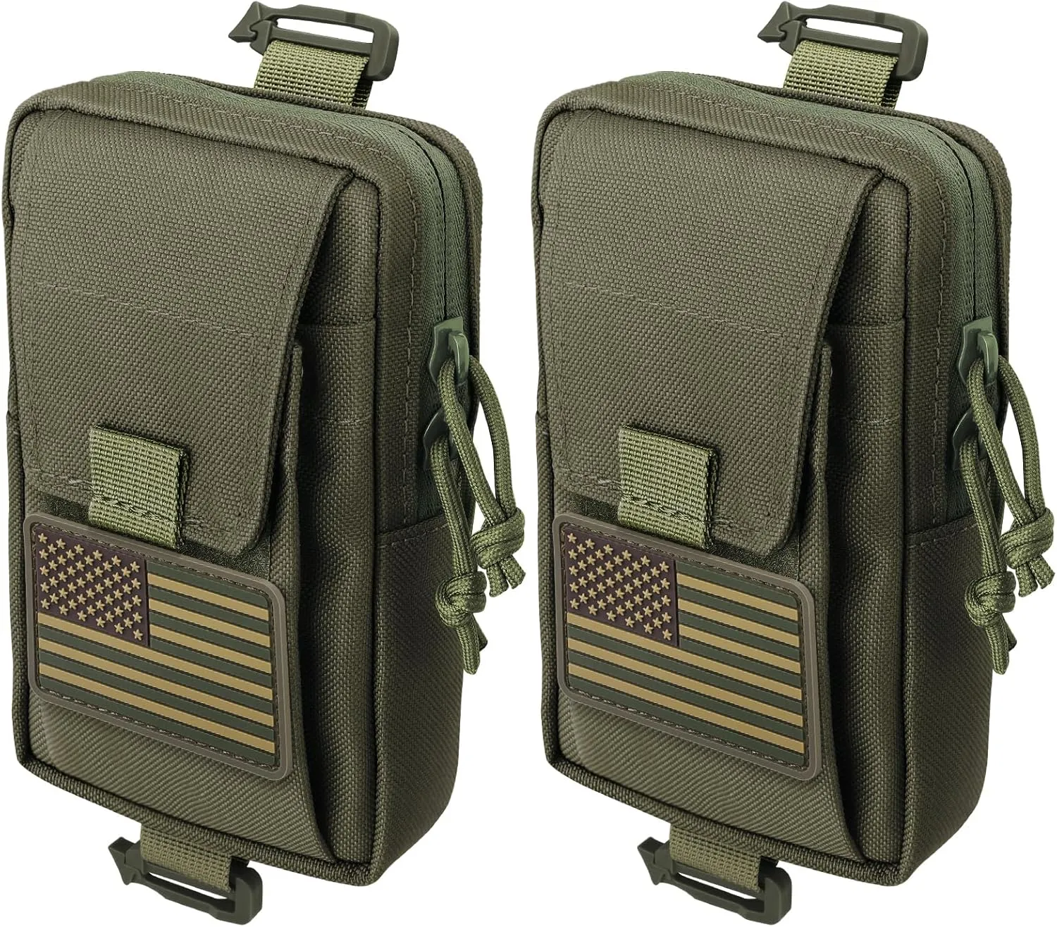 Tactical Backpack Accessories Pouch, Molle Accessories Shoulder Strap Attachment Pouches Utility EDC Phone Pouch Sport