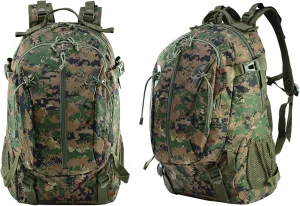 Tactical Backpack, Assault Pack, Military Tactical Army Backpack, Outdoor, Sports, Water Repellent, 9 Colors Available, 30L (Color : Jungle Digital Color, Size : 30L)