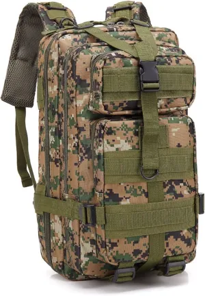 Tactical Backpack, Assault Pack, Multifunctional, Outdoor, Sports, Military Fan, Mountaineering, Hiking