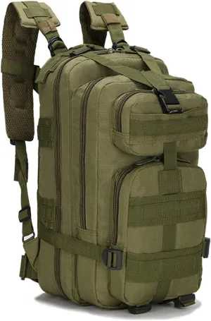 Tactical Backpack for Men, 30L Small Outdoor Army Backpacks Military Rucksack Molle Bag for Sports Camping Hiking Trekking Fishing Hunting