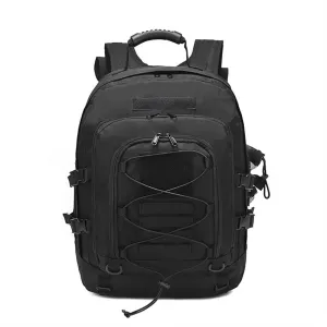 Tactical Backpack Military Army Daypack Assault Pack for Men Molle 3 Day Bag for Hiking Camping Hunting Trekking (Black)