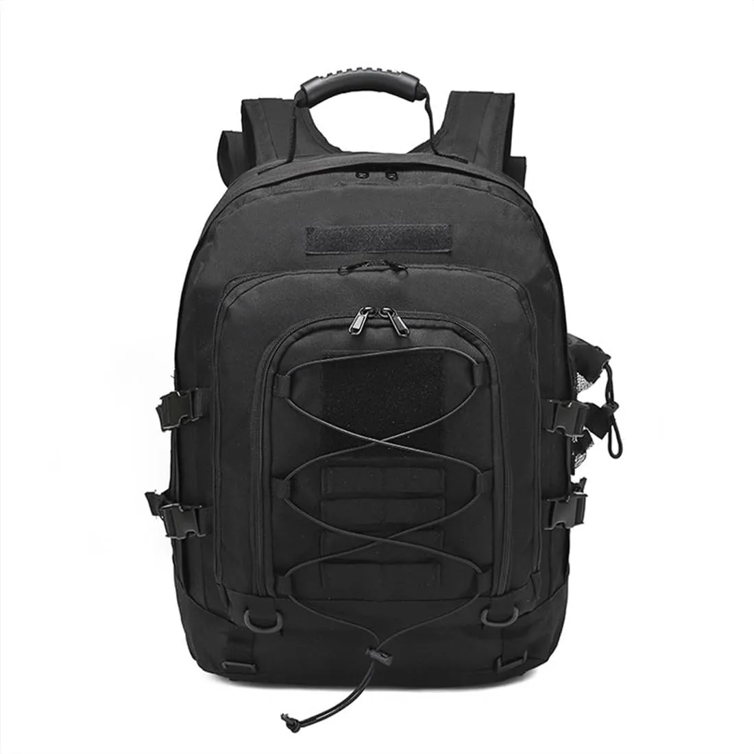 Tactical Backpack Military Army Daypack Assault Pack for Men Molle 3 Day Bag for Hiking Camping Hunting Trekking (Black)