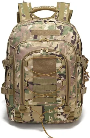 Tactical Backpack Military Army Daypack Assault Pack for Men Molle 3 Day Bag for Hiking Camping Hunting Trekking (CP)