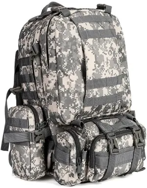 Tactical Backpack Military Molle Hiking 20-35L Outdoor hiking bag waterproof camouflage tactical
