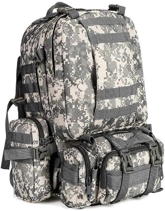 Tactical Backpack Military Molle Hiking 20-35L Outdoor hiking bag waterproof camouflage tactical