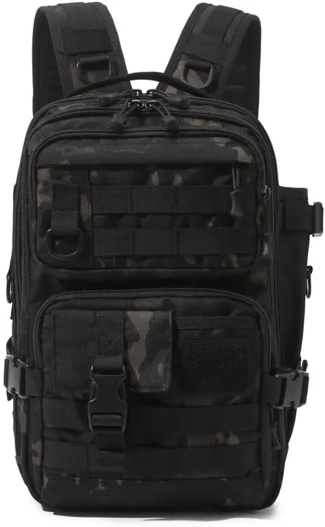 Tactical Backpack Military Molle Hiking 20L Outdoor Assault Cycling Bag Camouflage