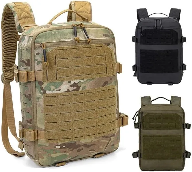 Tactical Backpack Military Molle Hiking 20L Outdoor camouflage tactical green