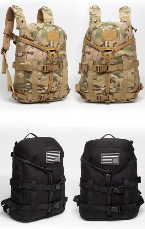 Tactical Backpack Military Molle Hiking 20L Travel Outdoor Army Trekking Bag Mountaineering Camouflage