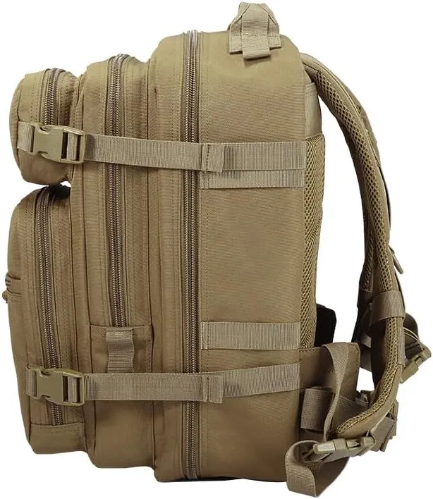 Tactical Backpack Military Molle Hiking 36-55L Assault Outdoor Tactical Outdoor Trekking Hiking Grey