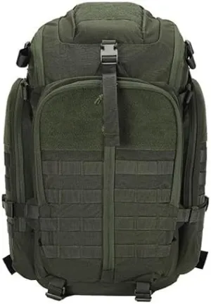 Tactical Backpack Military Molle Hiking 36-55L Outdoor Multifunctional Men's Mountaineering Army Green