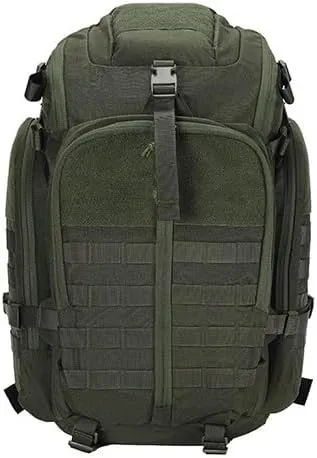 Tactical Backpack Military Molle Hiking 36-55L Outdoor Multifunctional Men's Mountaineering Army Green
