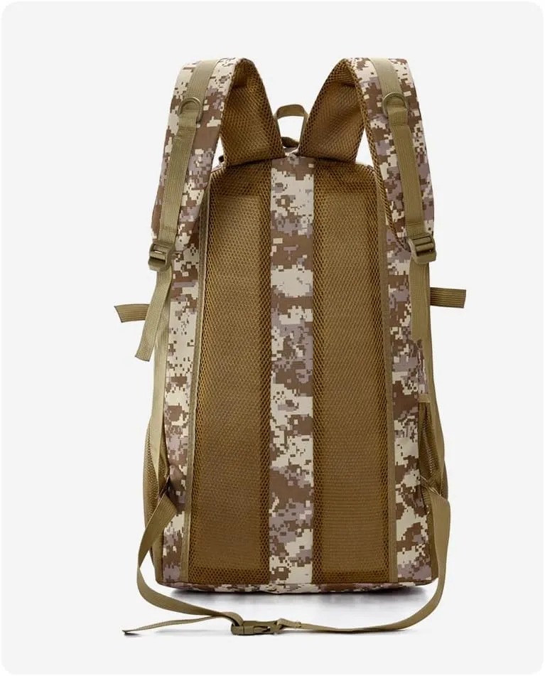 Tactical Backpack Military Molle Hiking 36-55L Tactical camouflage outdoor sports camouflage bag hiking army green