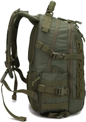 Tactical Backpack Military Molle Hiking 36-55L Waterproof Outdoor Military Fan Tactical Tactical Camouflage
