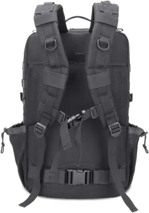 Tactical Backpack Military Molle Hiking 45L Outdoor Bag Sports Bag Field Tactical Army Green