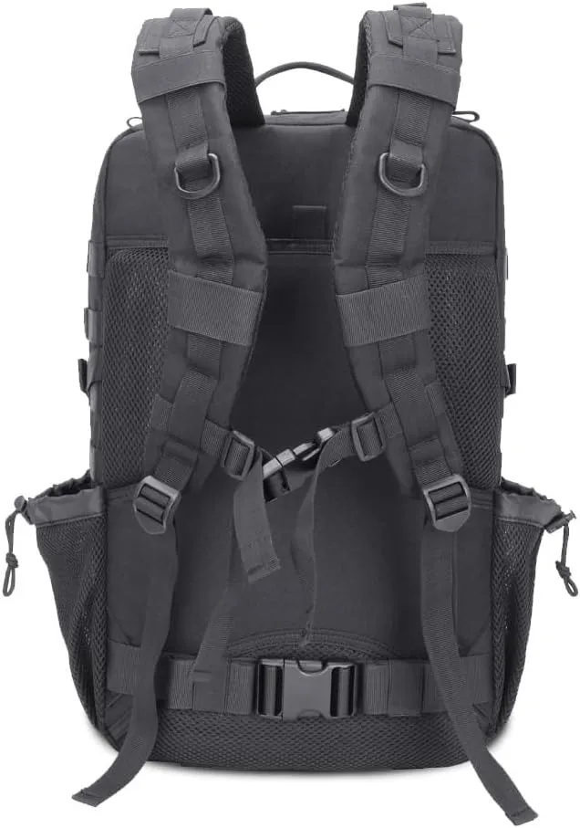 Tactical Backpack Military Molle Hiking 45L Outdoor Bag Sports Bag Field Tactical Army Green