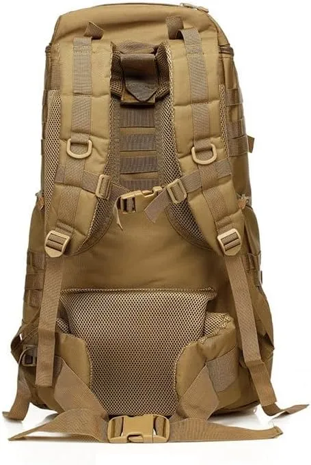Tactical Backpack Military Molle Hiking 56-75L Assault Tactical Outdoor Hiking Bag Camping Camouflage Bag Camouflage