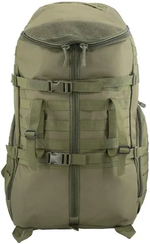 Tactical Backpack Military Molle Hiking 56-75L Assault Tactical Outdoor Mountaineering Bag Camping Camouflage Bag Green