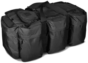 Tactical Backpack Military Molle Hiking 56-75L Outdoor Tactical One-Shoulder-Double-Shoulder Handsome Bag Black