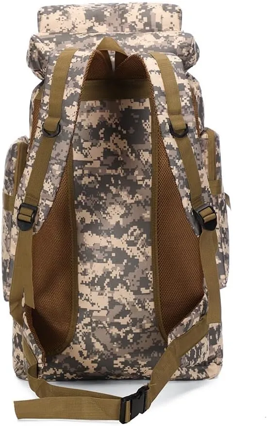 Tactical Backpack Military Molle Hiking 80L Camouflage hiking bag tactical jungle camouflage